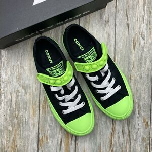 Chuck Taylor All Star Bubble Strap Easy-On Hyper Brights Sneaker Shoes Size 3